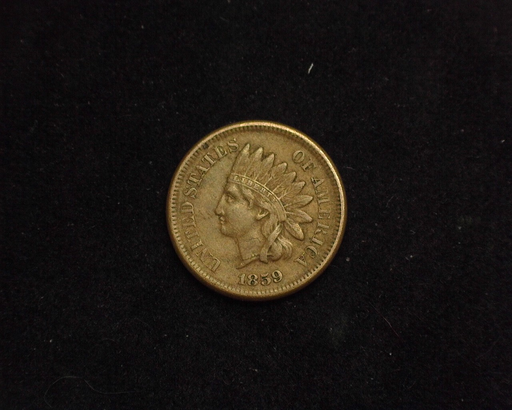 1859 Indian Head VF/XF Obverse - US Coin - Huntington Stamp and Coin