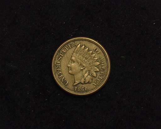1860 Indian Head XF Obverse - US Coin - Huntington Stamp and Coin