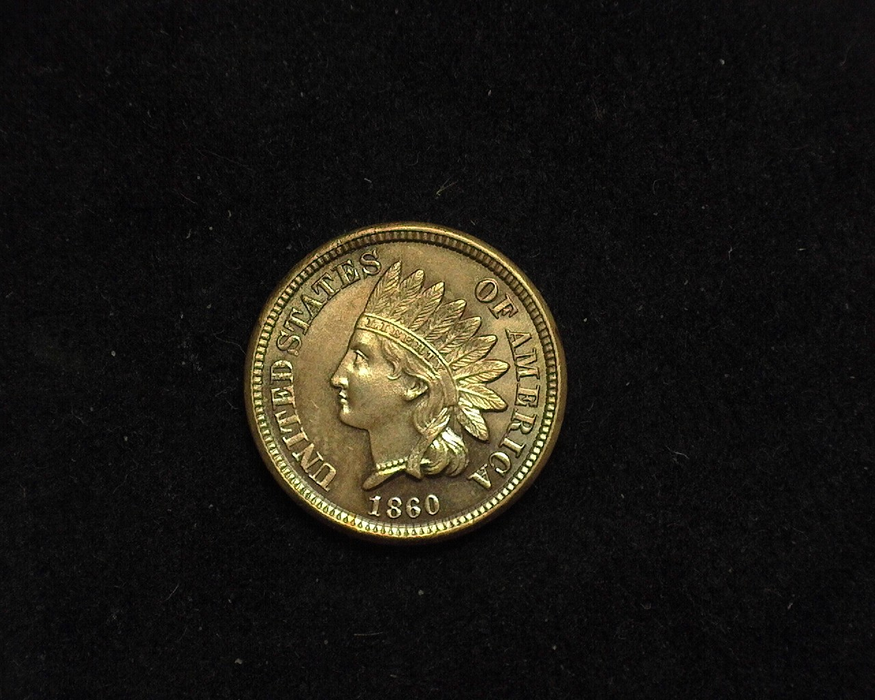 1860 Indian Head BU MS-63 Obverse - US Coin - Huntington Stamp and Coin