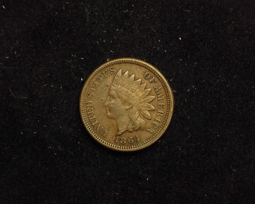 1864 Indian Head F CN Obverse - US Coin - Huntington Stamp and Coin