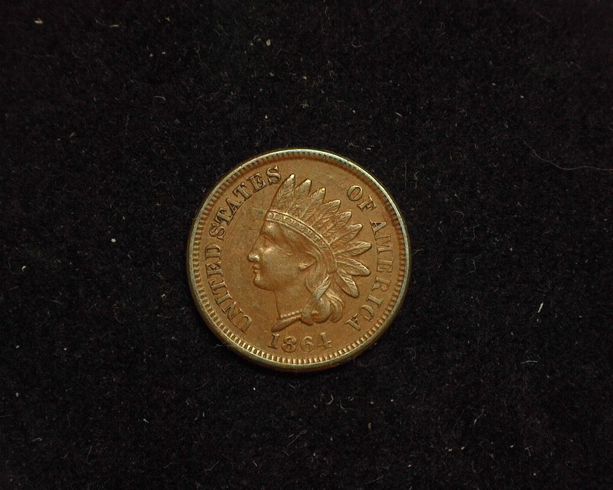 1864 Indian Head XF BZ Obverse - US Coin - Huntington Stamp and Coin