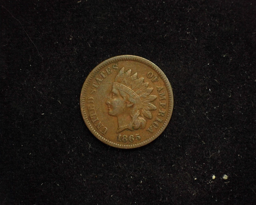 1865 Indian Head VF Obverse - US Coin - Huntington Stamp and Coin