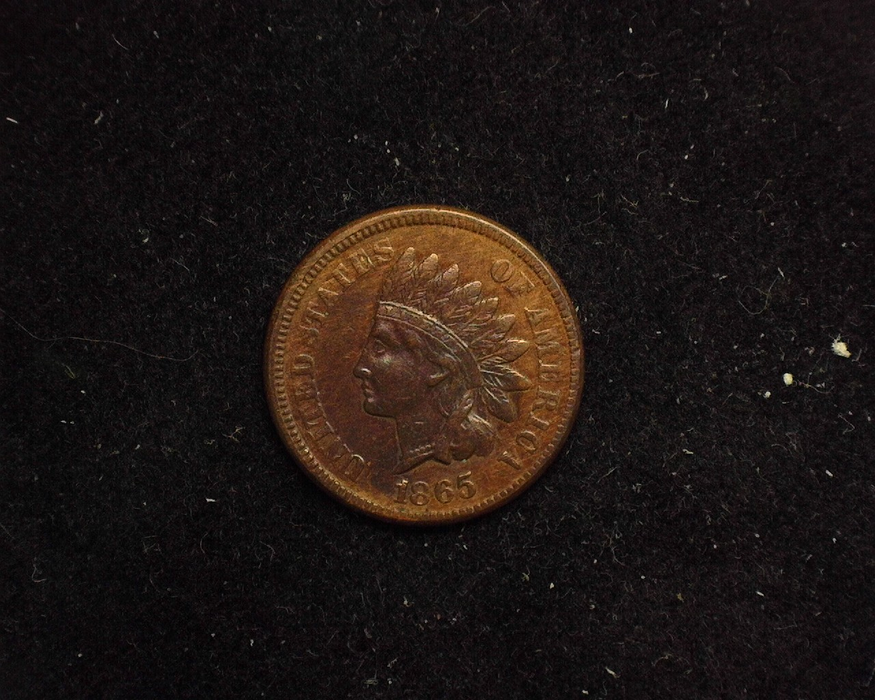 1865 Indian Head XF Obverse - US Coin - Huntington Stamp and Coin