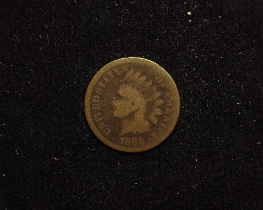 1866 Indian Head AG Obverse - US Coin - Huntington Stamp and Coin