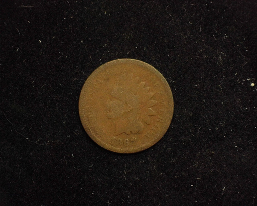 1867 Indian Head G Obverse - US Coin - Huntington Stamp and Coin