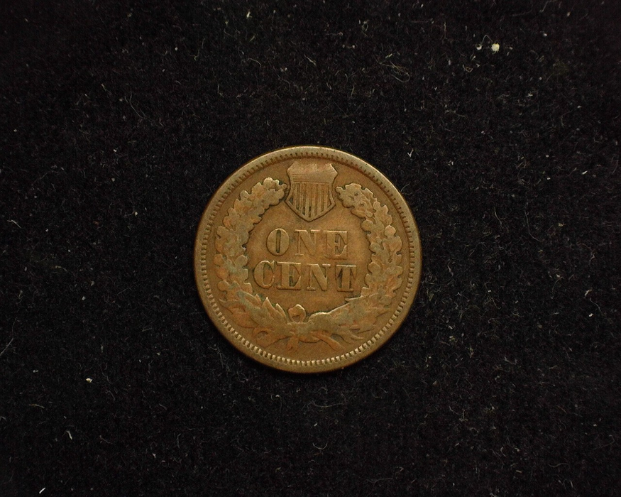 1867 Indian Head VG Reverse - US Coin - Huntington Stamp and Coin