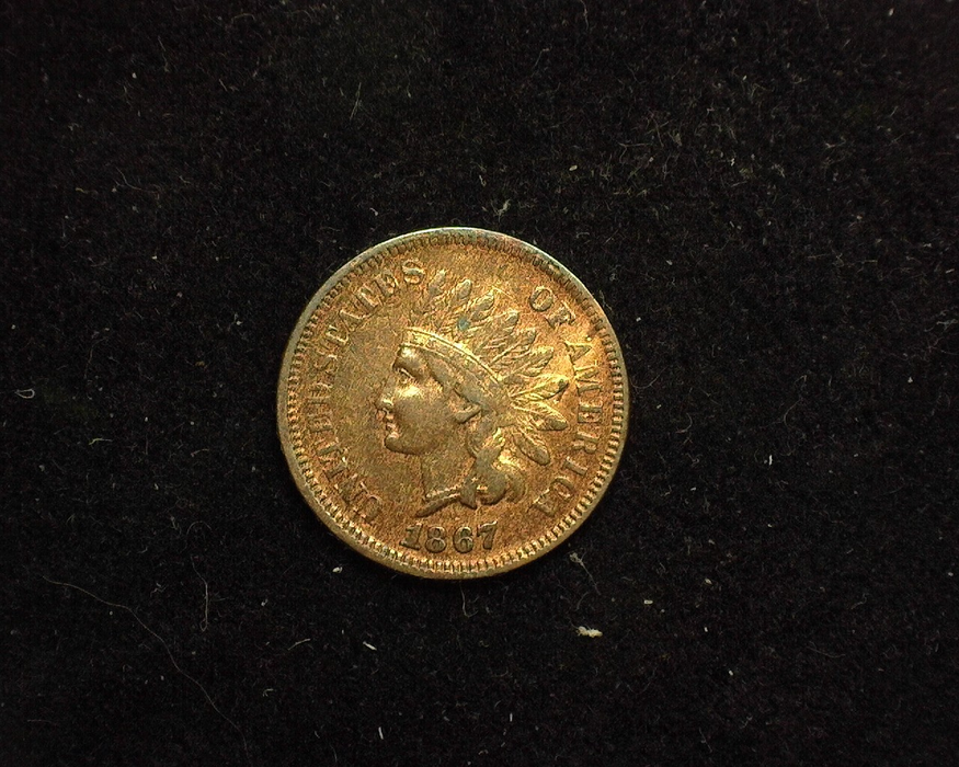 1867 Indian Head VF Obverse - US Coin - Huntington Stamp and Coin