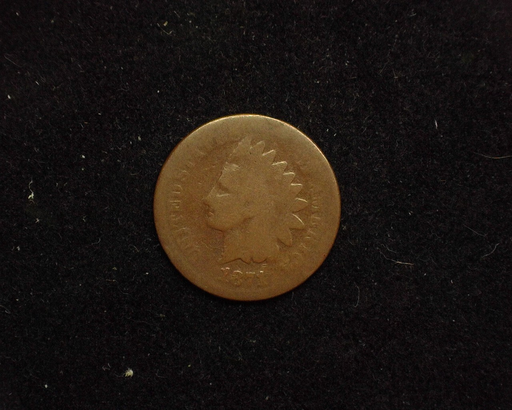 1871 Indian Head AG Obverse - US Coin - Huntington Stamp and Coin