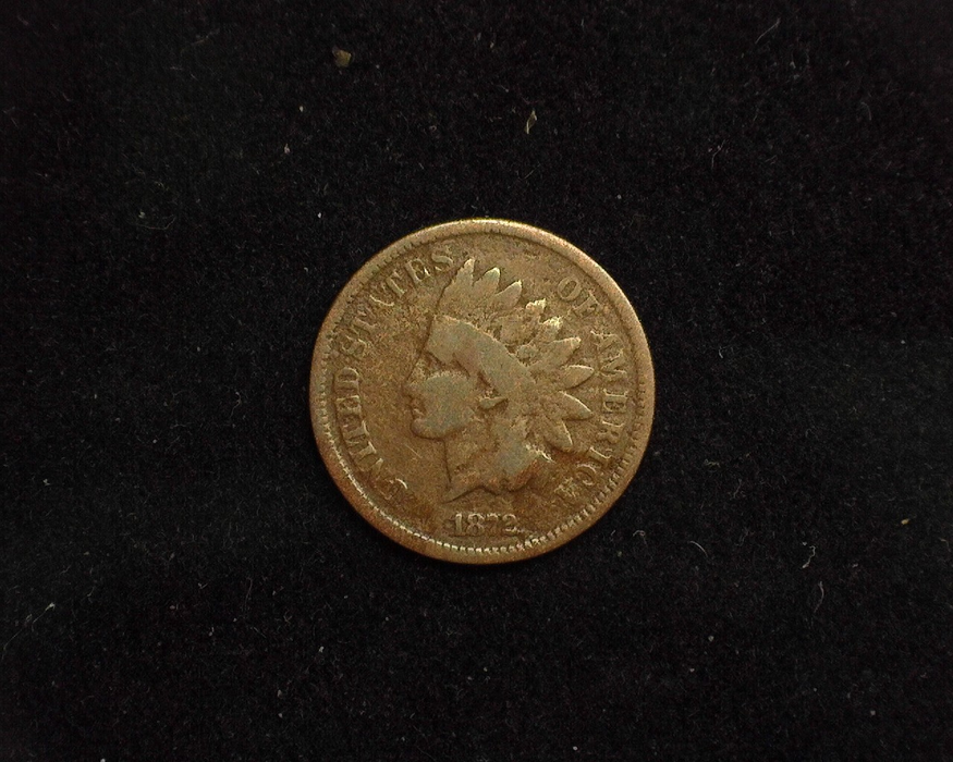 1872 Indian Head G Obverse - US Coin - Huntington Stamp and Coin
