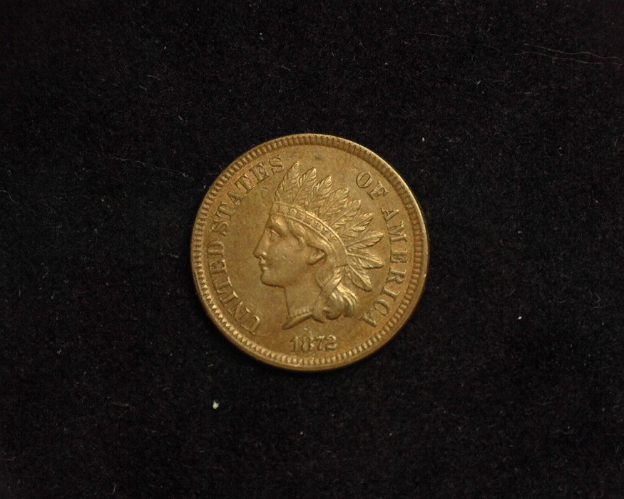 1872 Indian Head AU Obverse - US Coin - Huntington Stamp and Coin