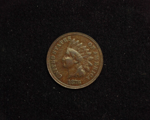 1876 Indian Head F Obverse - US Coin - Huntington Stamp and Coin