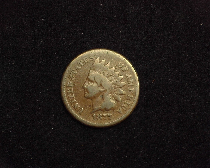 1877 Indian Head G+ Obverse - US Coin - Huntington Stamp and Coin