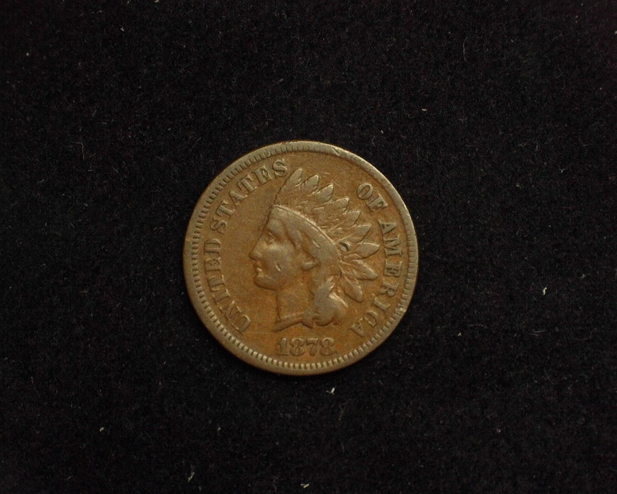 1878 Indian Head VG/F Obverse - US Coin - Huntington Stamp and Coin
