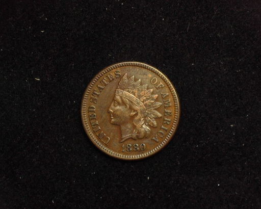 1880 Indian Head XF Obverse - US Coin - Huntington Stamp and Coin