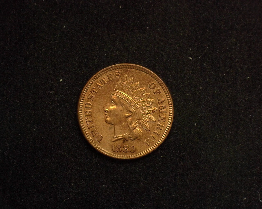 1880 Indian Head Penny/Cent BU - US Coin