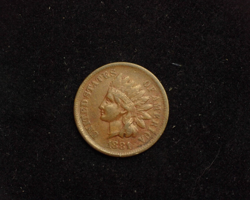 1881 Indian Head F Obverse - US Coin - Huntington Stamp and Coin