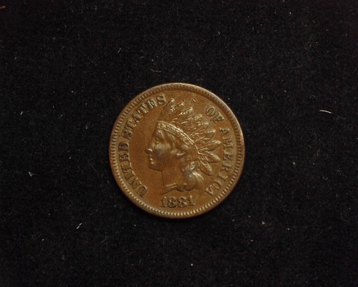 1881 Indian Head VF Obverse - US Coin - Huntington Stamp and Coin