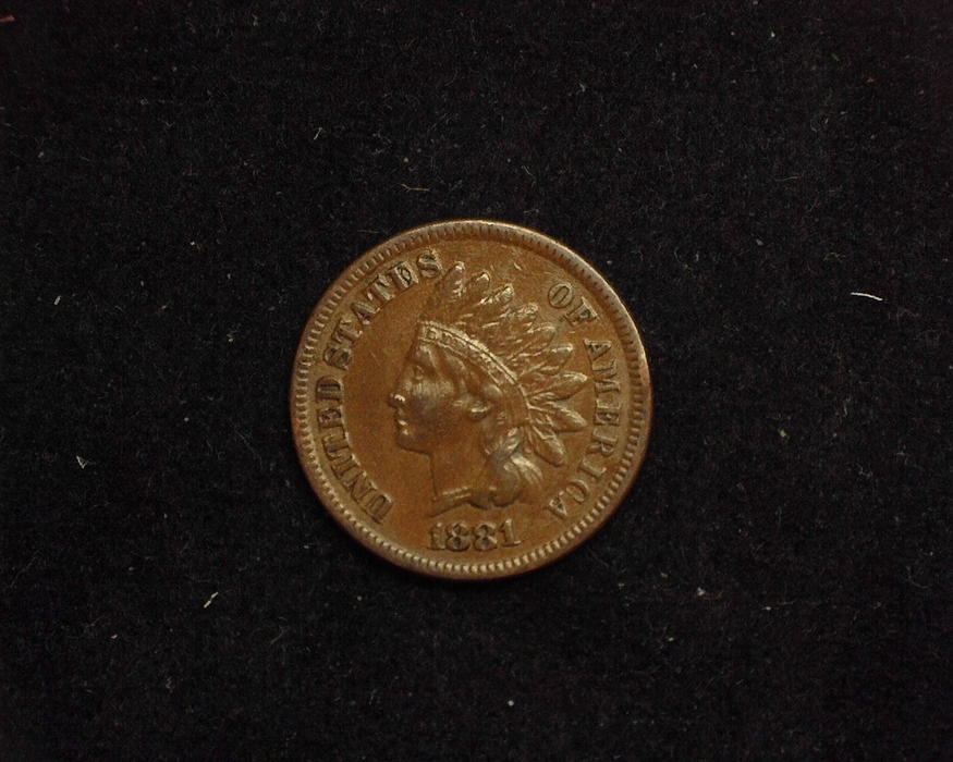 1881 Indian Head VF Obverse - US Coin - Huntington Stamp and Coin