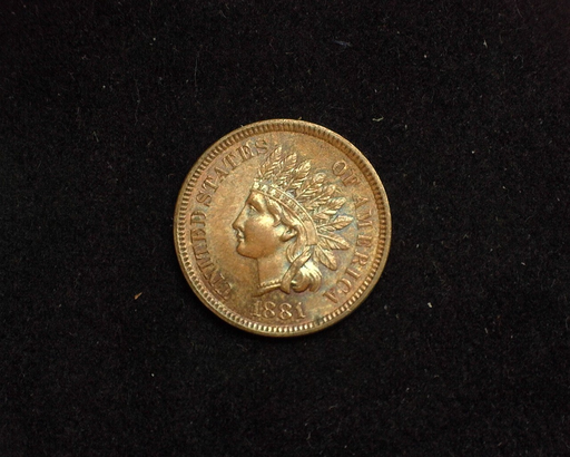 1881 Indian Head UNC Obverse - US Coin - Huntington Stamp and Coin