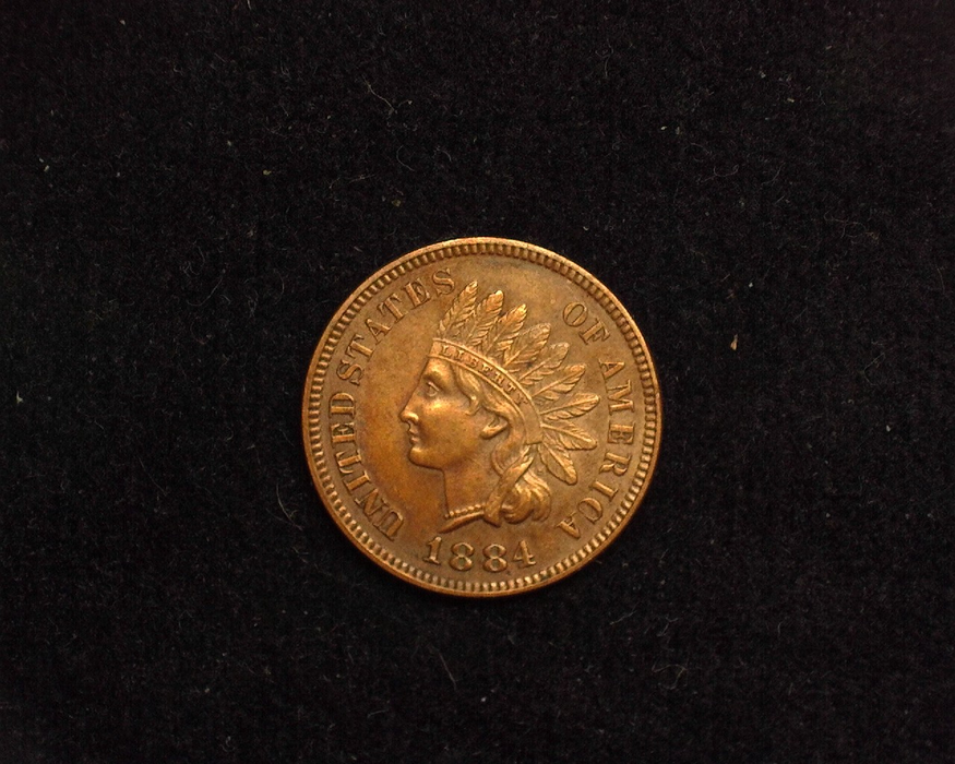 1884 Indian Head BU Obverse - US Coin - Huntington Stamp and Coin