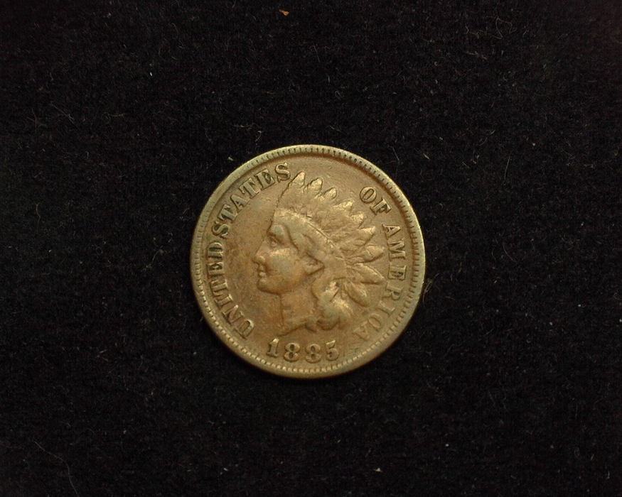 1885 Indian Head F Obverse - US Coin - Huntington Stamp and Coin