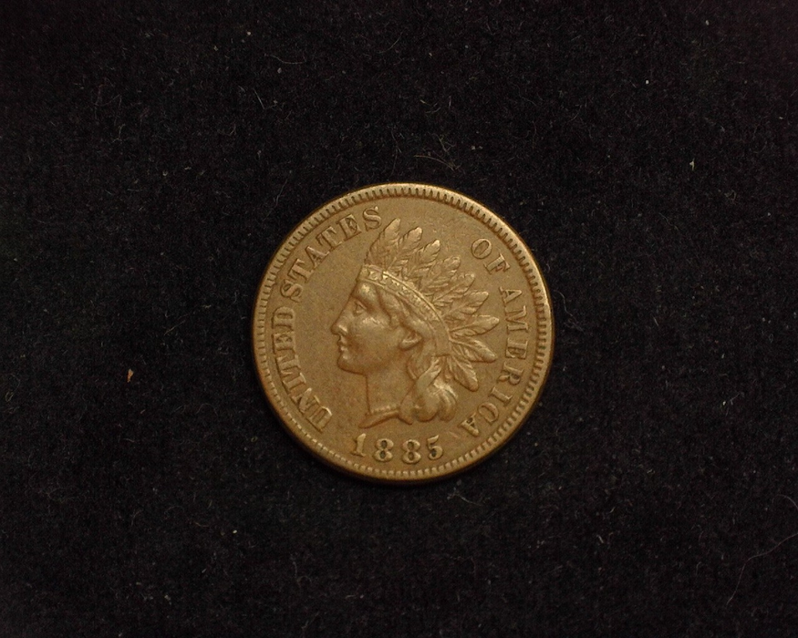 1885 Indian Head VF Obverse - US Coin - Huntington Stamp and Coin