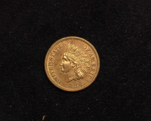 1886 Indian Head Proof - 63 Obverse - US Coin - Huntington Stamp and Coin