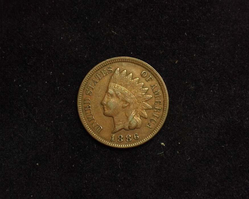 1886 Indian Head VF Ty II Obverse - US Coin - Huntington Stamp and Coin