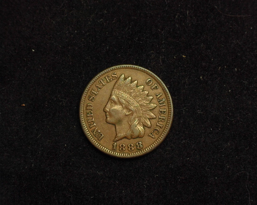 1888 Indian Head XF Obverse - US Coin - Huntington Stamp and Coin