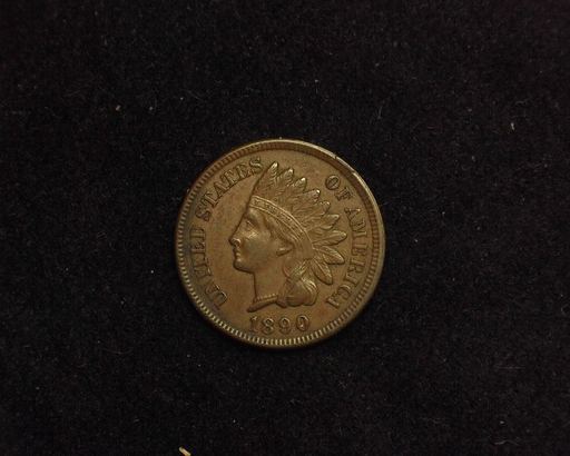 1890 Indian Head XF Obverse - US Coin - Huntington Stamp and Coin