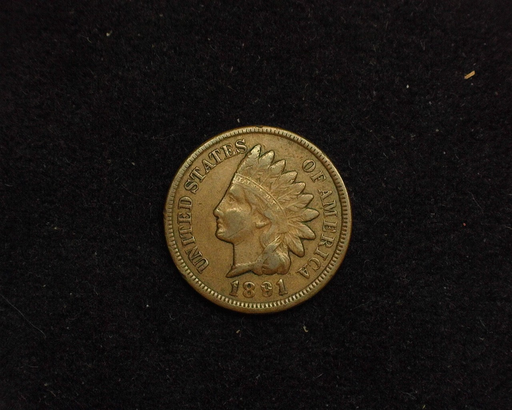 1891 Indian Head VF Obverse - US Coin - Huntington Stamp and Coin