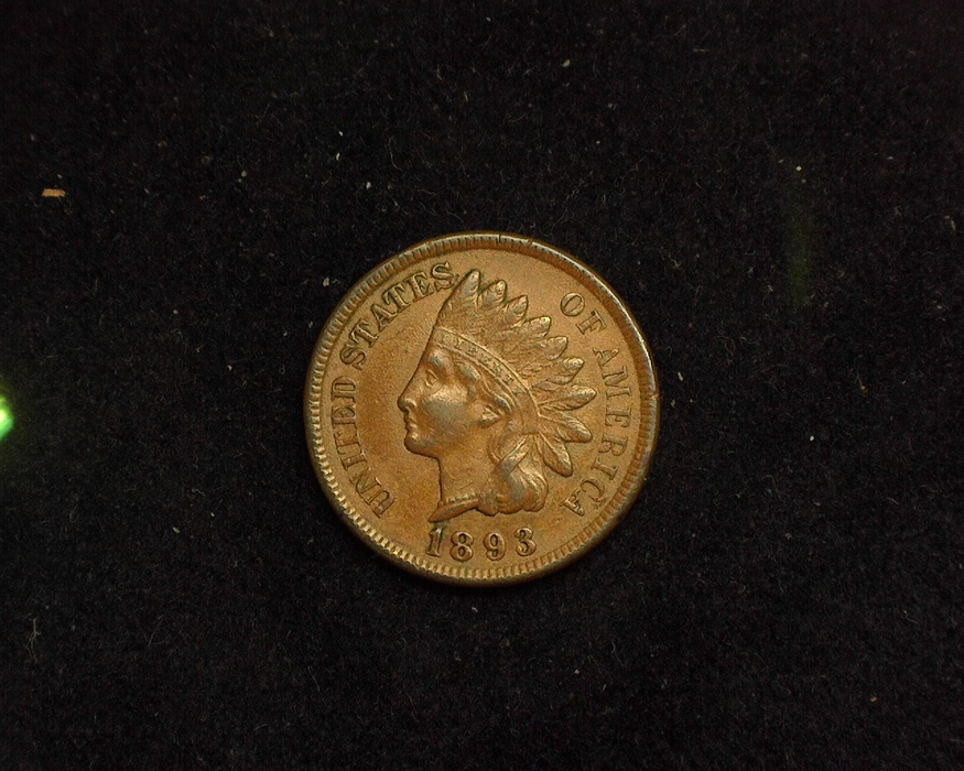1893 Indian Head XF Obverse - US Coin - Huntington Stamp and Coin
