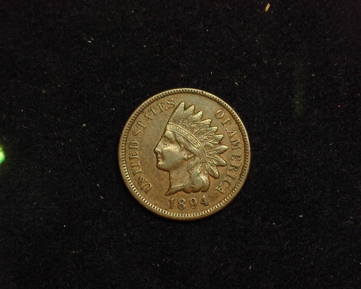 1894 Indian Head VF/XF Obverse - US Coin - Huntington Stamp and Coin