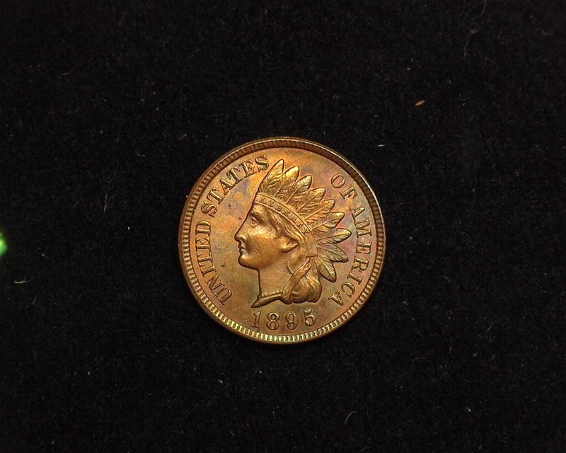 1895 Indian Head BU MS-63 Obverse - US Coin - Huntington Stamp and Coin