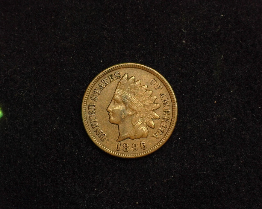1896 Indian Head XF Obverse - US Coin - Huntington Stamp and Coin