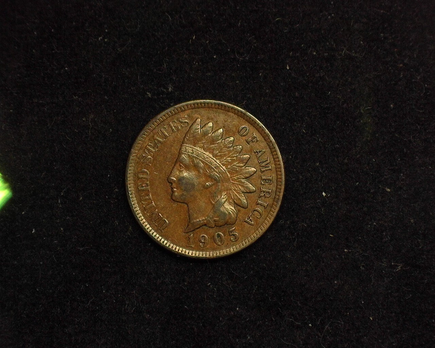 1905 Indian Head XF Obverse - US Coin - Huntington Stamp and Coin