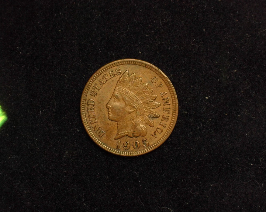 1905 Indian Head AU Obverse - US Coin - Huntington Stamp and Coin