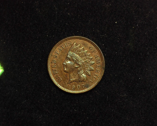 1907 Indian Head AU Obverse - US Coin - Huntington Stamp and Coin