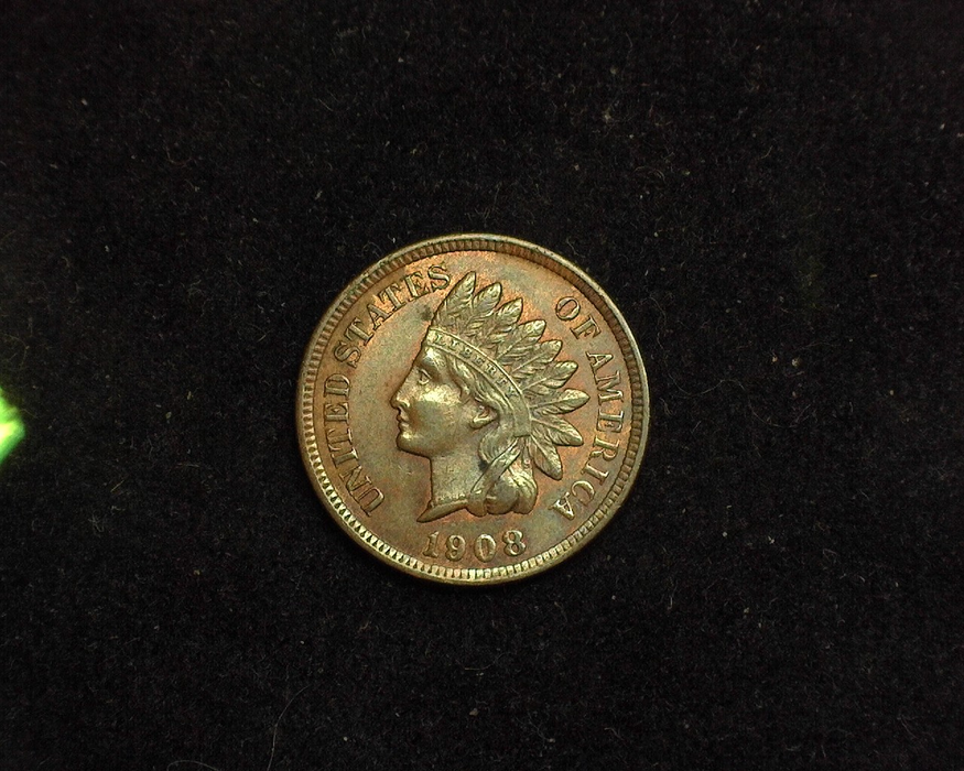 1908 Indian Head AU Obverse - US Coin - Huntington Stamp and Coin
