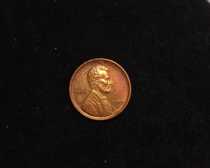 HS&C: 1909 Cent Lincoln Wheat BU MS-63 Coin