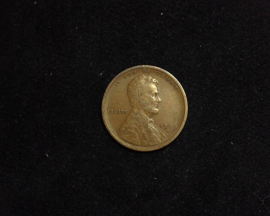 HS&C: 1909 S Cent Lincoln Wheat VF Coin
