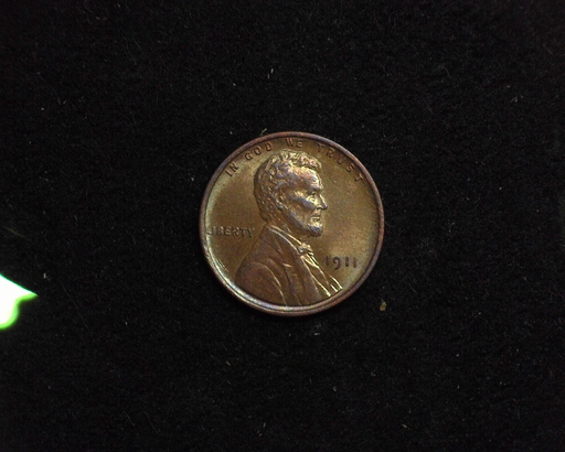 1911 Lincoln Wheat AU Obverse - US Coin - Huntington Stamp and Coin