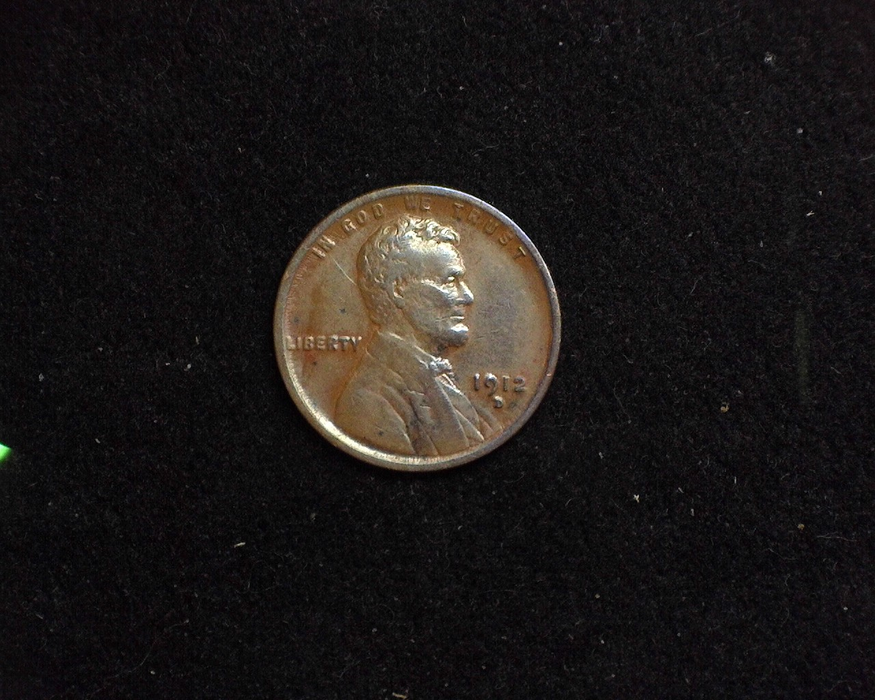 1912 D Lincoln Wheat VF Obverse - US Coin - Huntington Stamp and Coin
