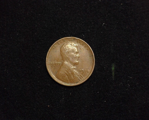 1914 Lincoln Wheat VF/XF Obverse - US Coin - Huntington Stamp and Coin