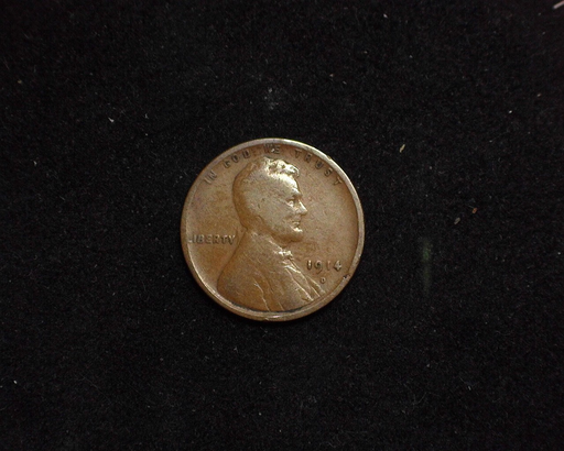 1914 D Lincoln Wheat G+ Obverse - US Coin - Huntington Stamp and Coin