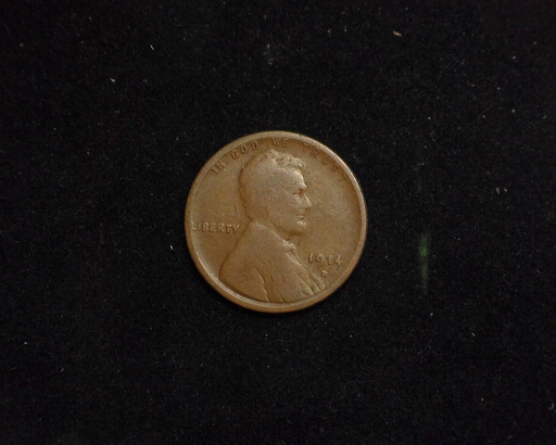 1914 D Lincoln Wheat G Obverse - US Coin - Huntington Stamp and Coin