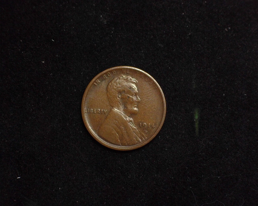 1914 D Lincoln Wheat F Damage. Obverse - US Coin - Huntington Stamp and Coin