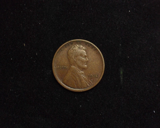 1914 S Lincoln Wheat VF Obverse - US Coin - Huntington Stamp and Coin