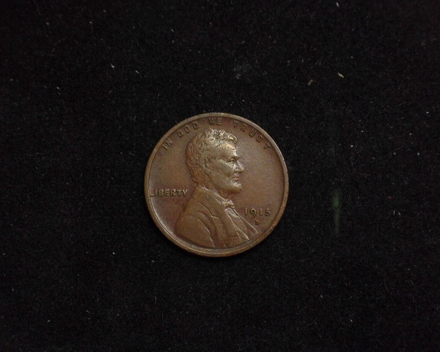1915 D Lincoln Wheat VF Obverse - US Coin - Huntington Stamp and Coin