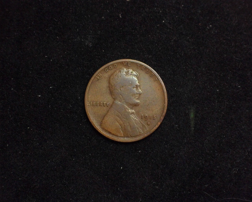 1915 S Lincoln Wheat VG Obverse - US Coin - Huntington Stamp and Coin